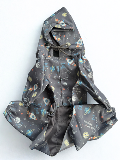 Full-Body Raincoat - Space Grey