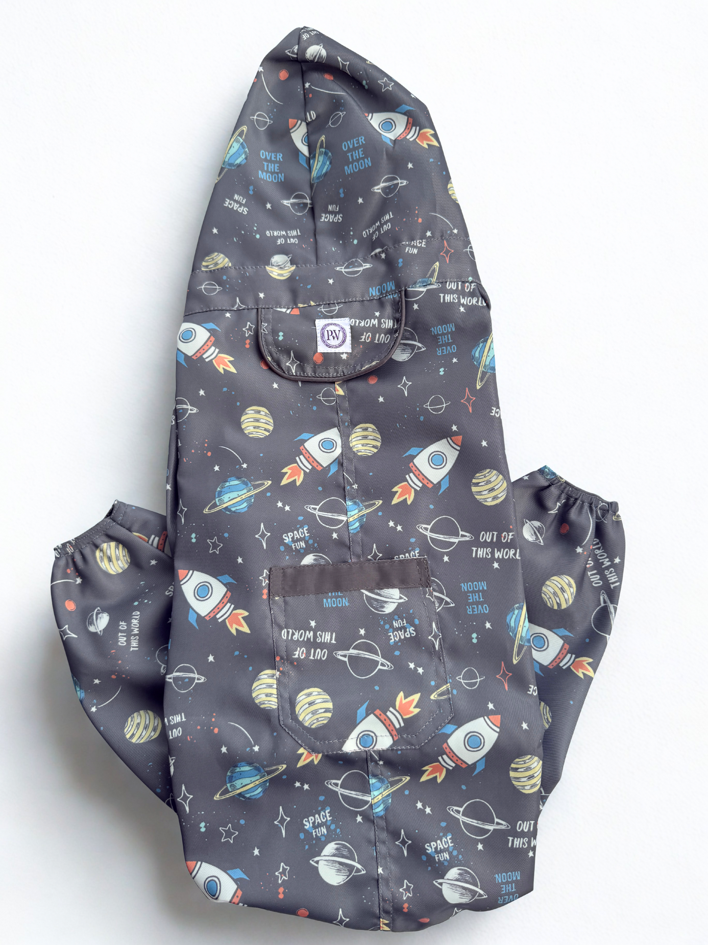 Full-Body Raincoat - Space Grey