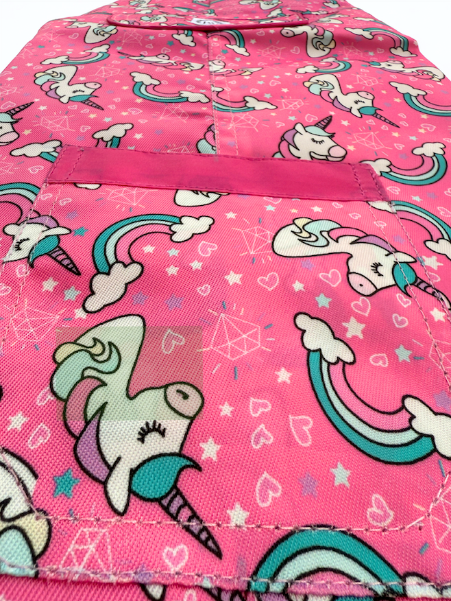 Full-Body Raincoat - Unicorn Pink